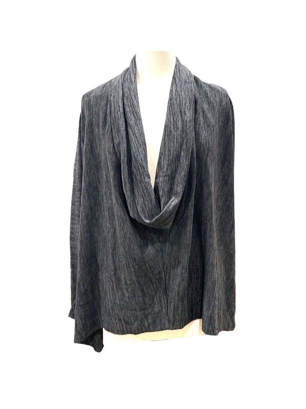 Nwt Drew X Pea In The Pod Light Cowl Neck Swing Sweater Grey SZ S